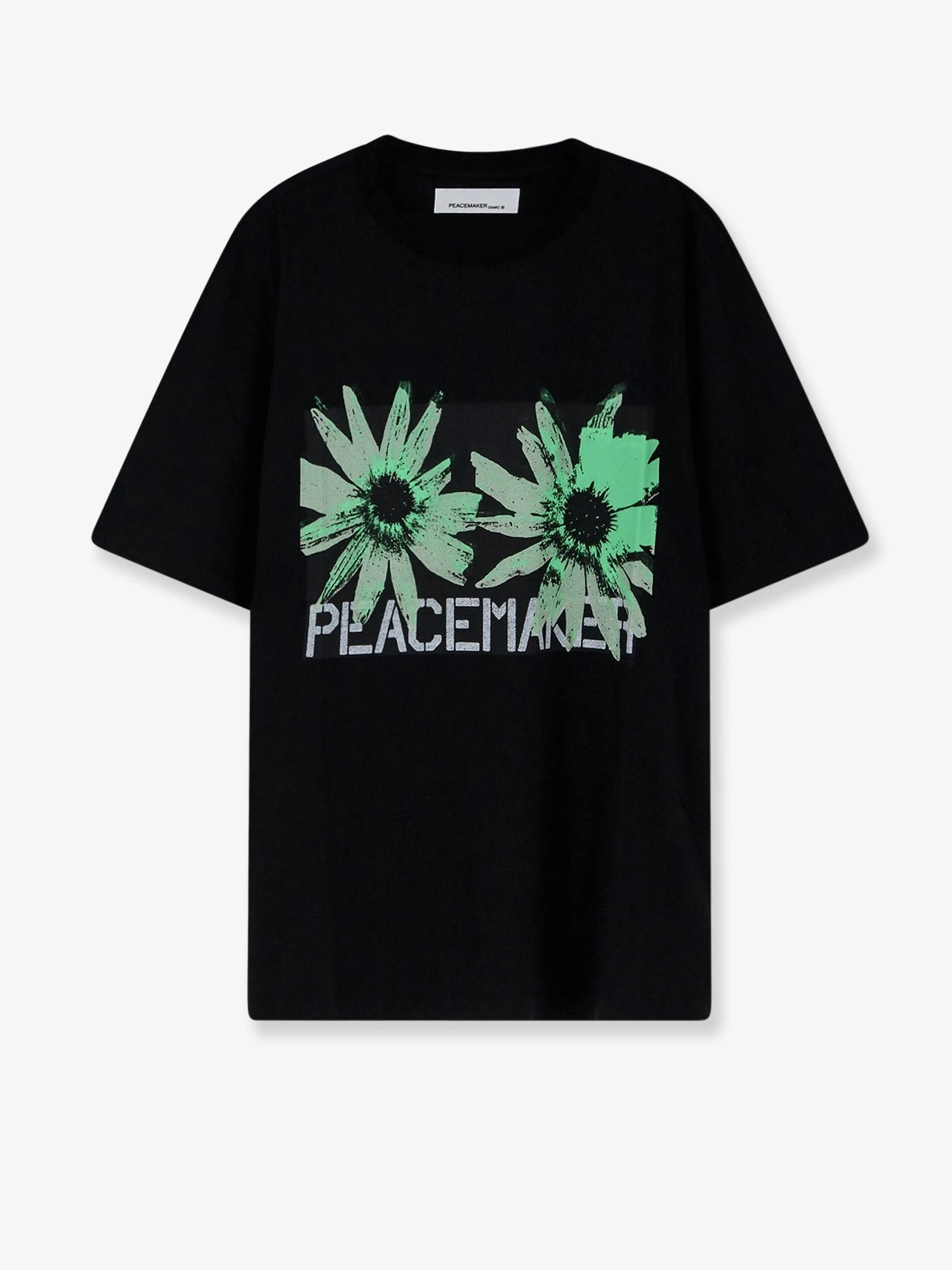 Cotton T-shirt with floral print.webp