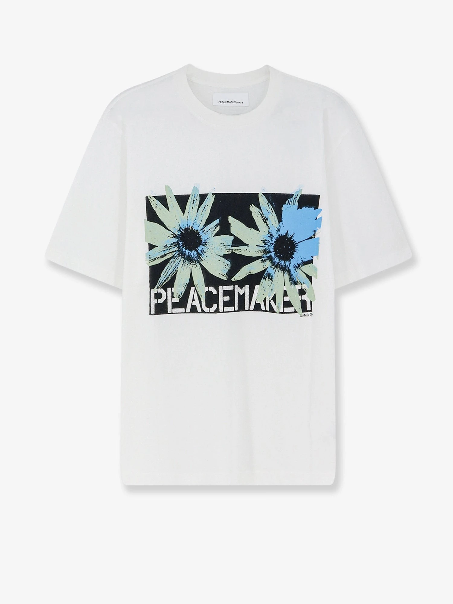 Cotton T-shirt with floral print.webp