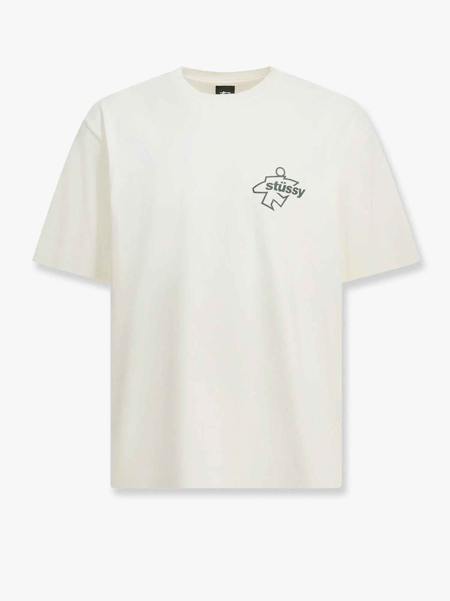 Cotton T-shirt with front print.webp