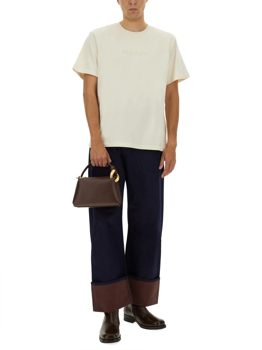T-SHIRT WITH EMBROIDERED LOGO.webp