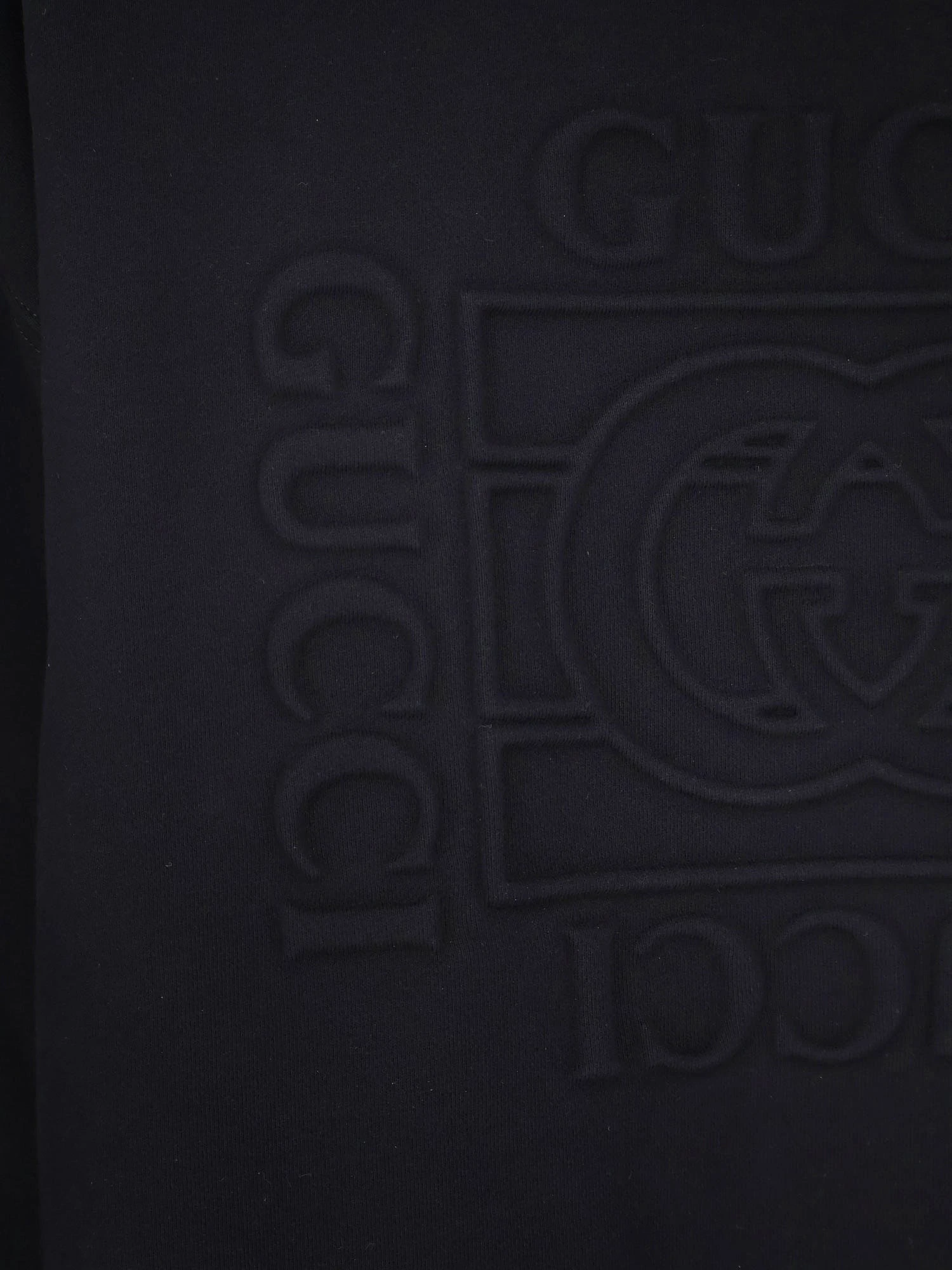 Cotton sweatshirt with frontal embossed logo.webp