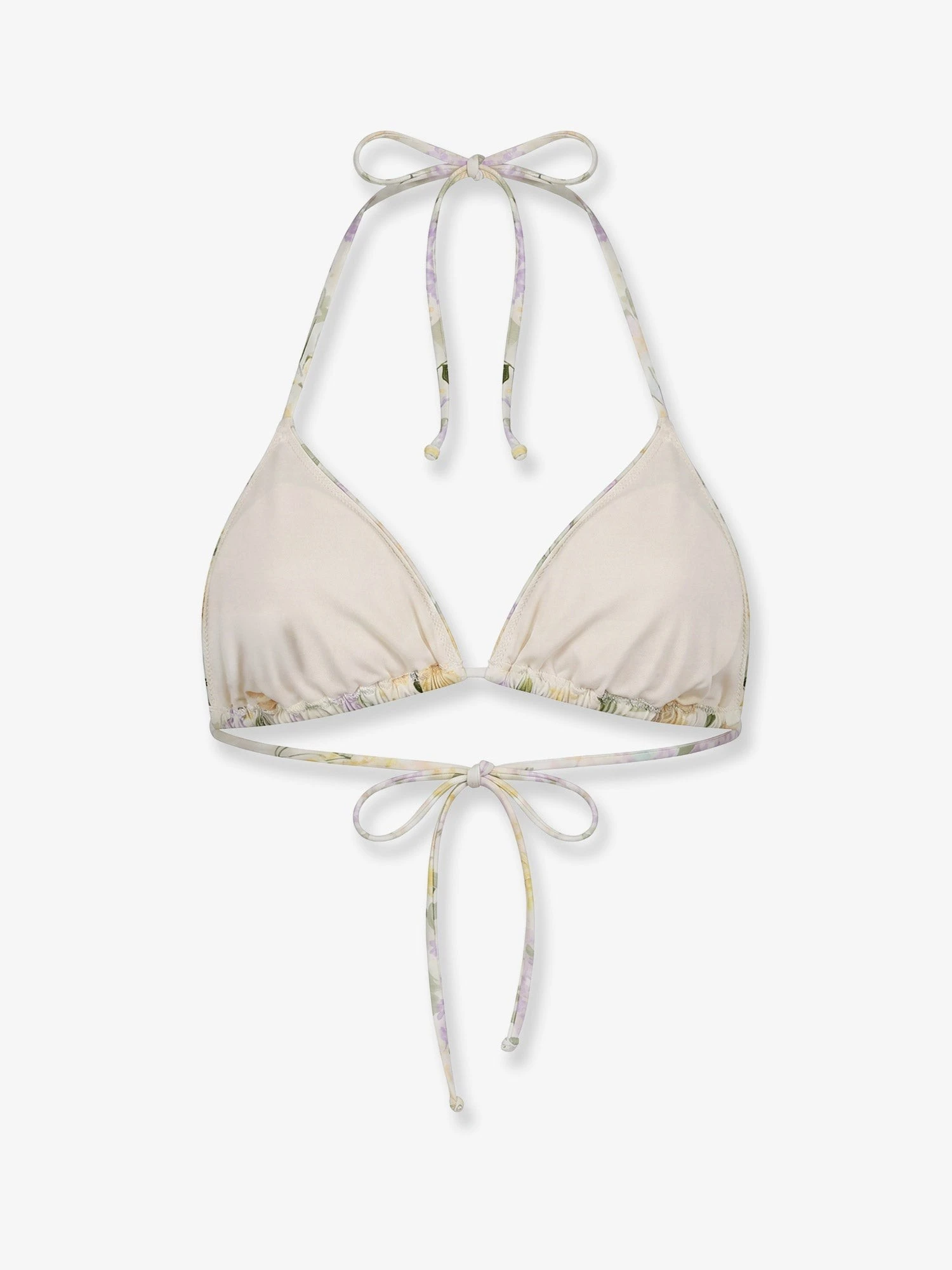 Leah Bikini Top with Lemony Flower print.webp