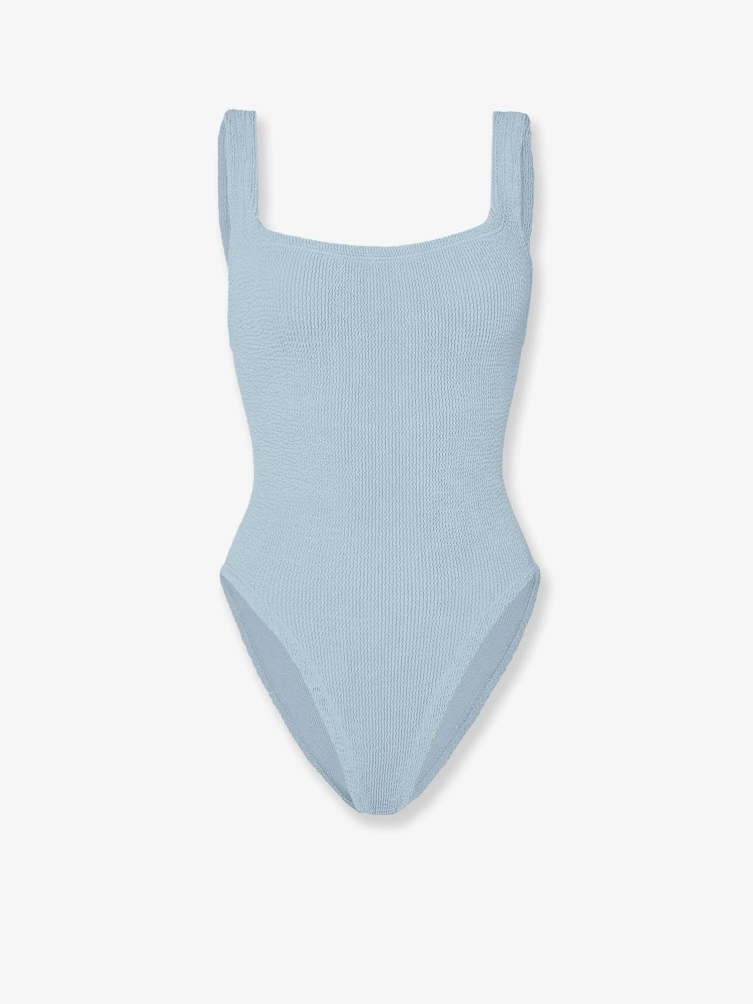 Crinkle fabric one-piece swimsuit.webp