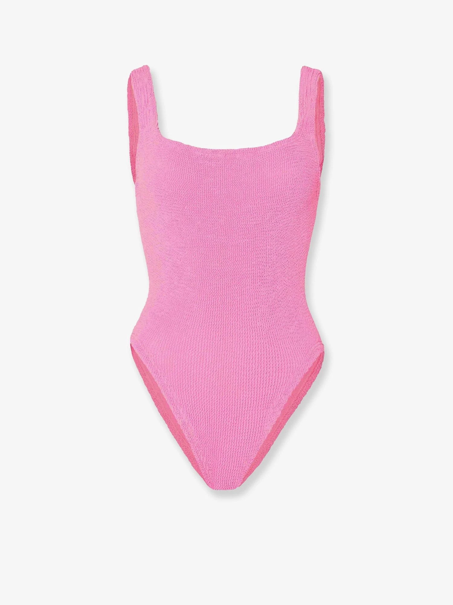 Crinkle fabric one-piece swimsuit.webp