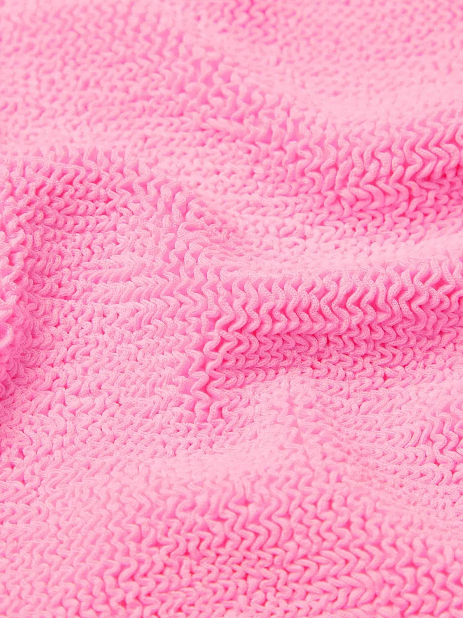 Crinkle fabric one-piece swimsuit.webp