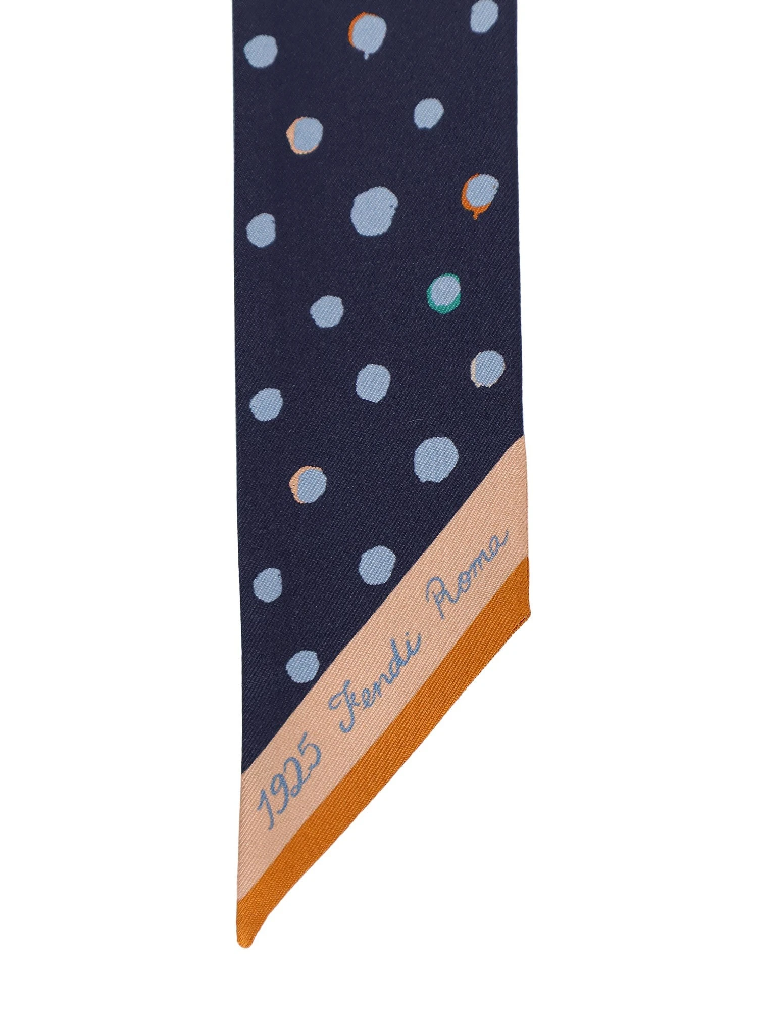 Silk Wrappy bandeau with Falena Dots.webp