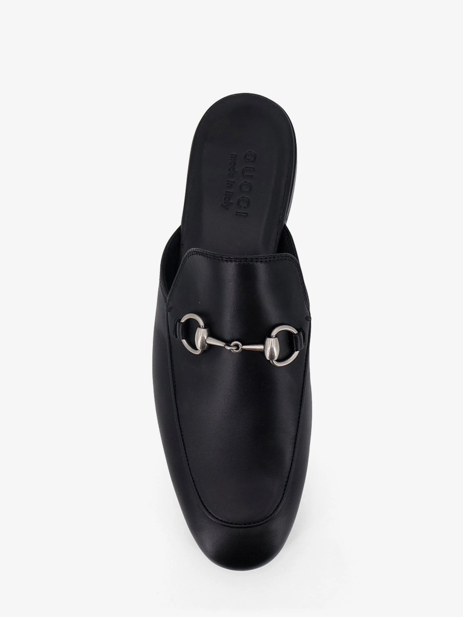 Leather loafers with metal Horsebit.webp