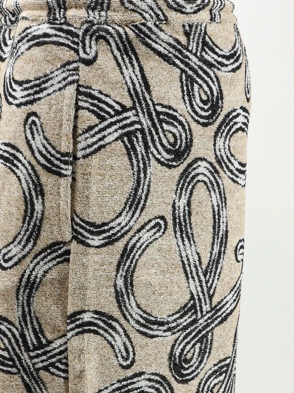 Paula's Ibiza - Terrycloth shorts with iconic print.webp