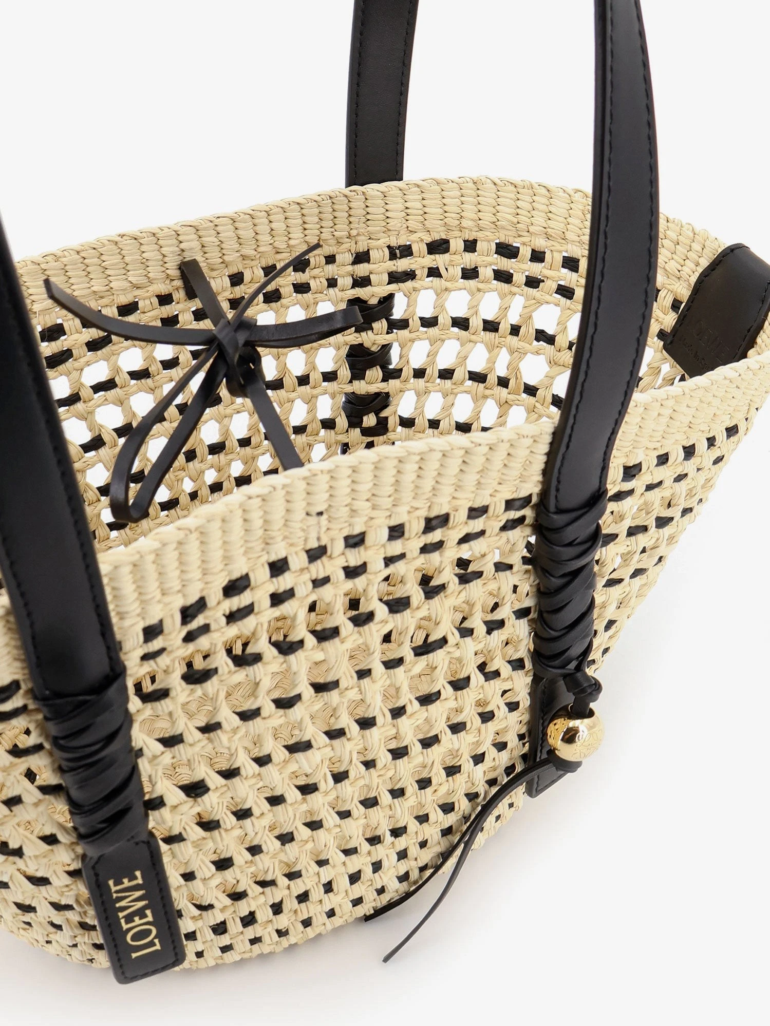 Paula's Ibiza -Braid Basket Small Iraca Palm Leaf Shoulder Bag.webp