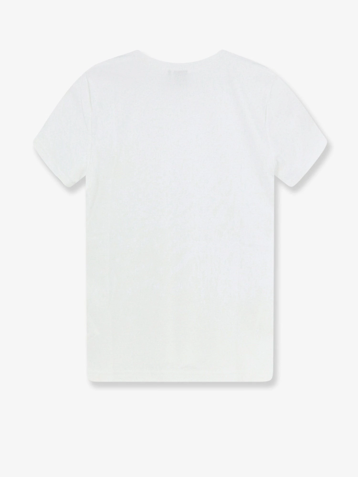 Cotton T-shirt with tone-on-tone embroidered CD logo.webp