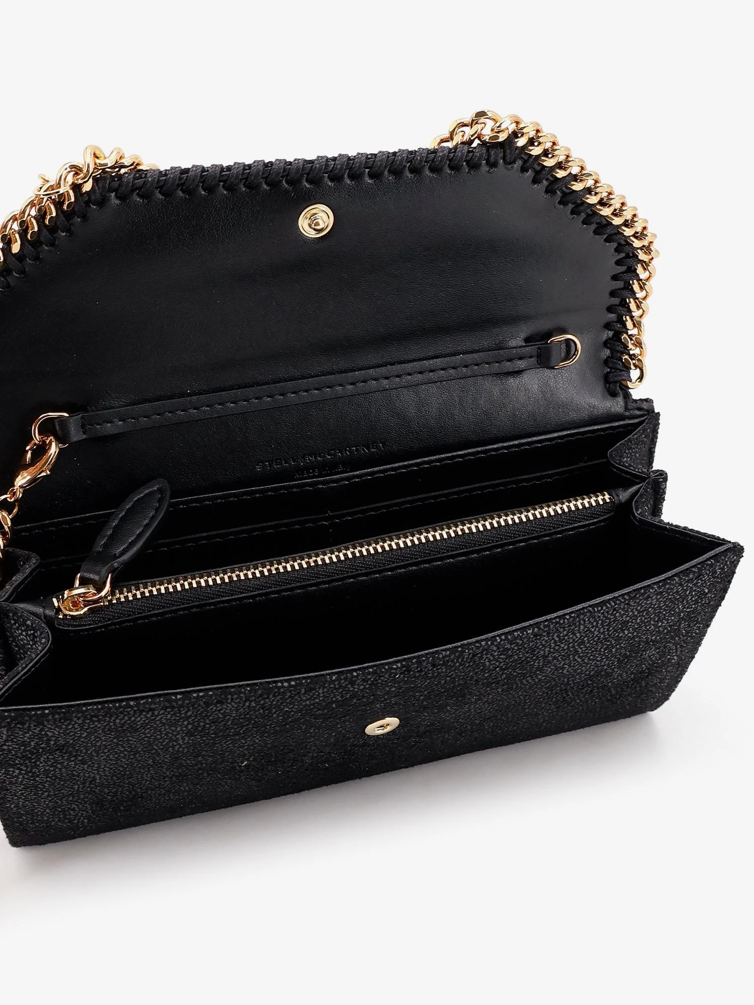 Falabella Shaggy Deer fabric wallet.webp