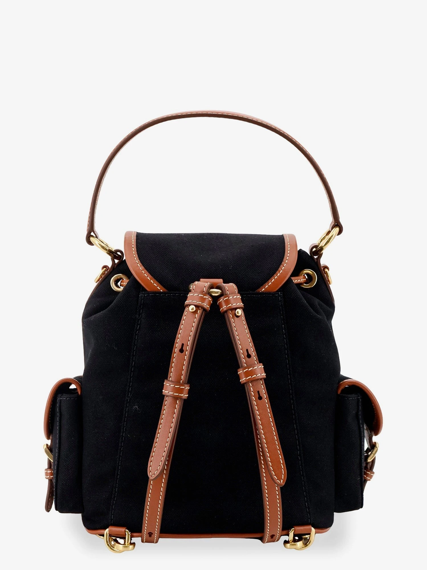Hemp and leather backpack.webp