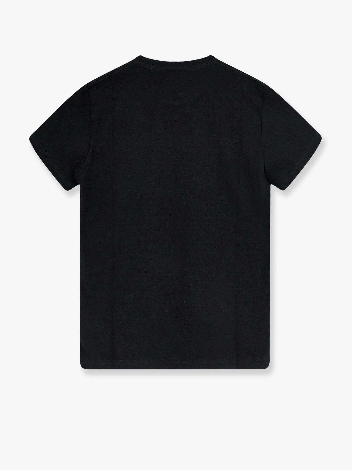 Cotton T-shirt with tone-on-tone embroidered CD logo.webp