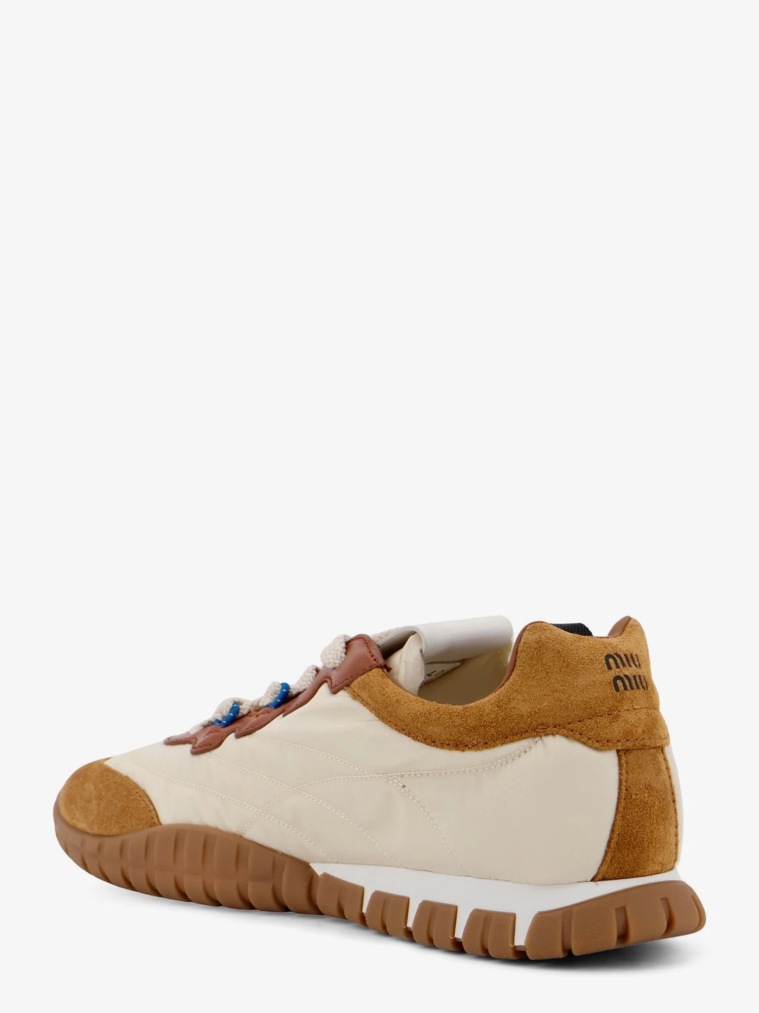 Tyre technical fabric and suede sneakers.webp