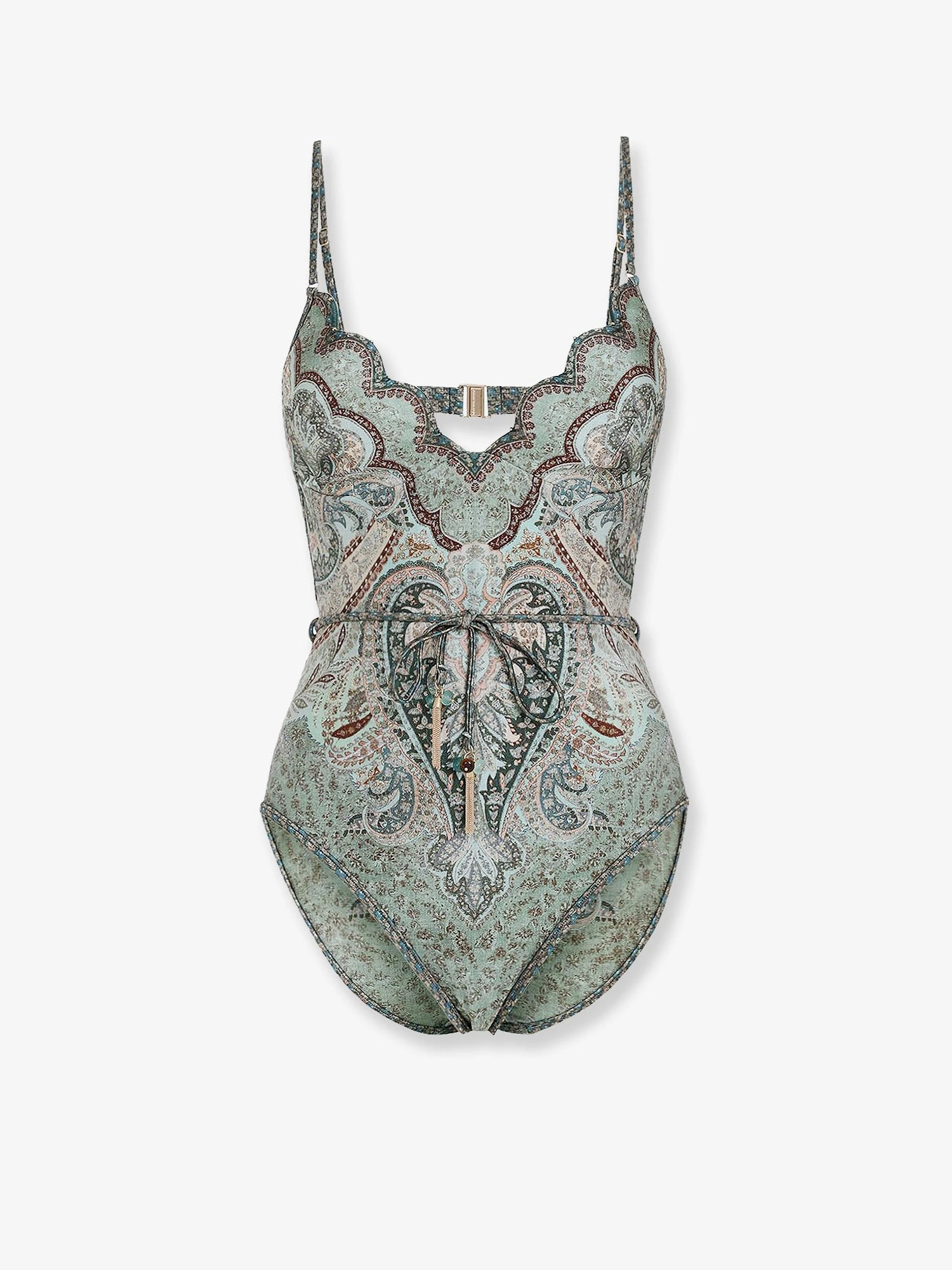 Wanderlust Scallop one-piece swimsuit.webp
