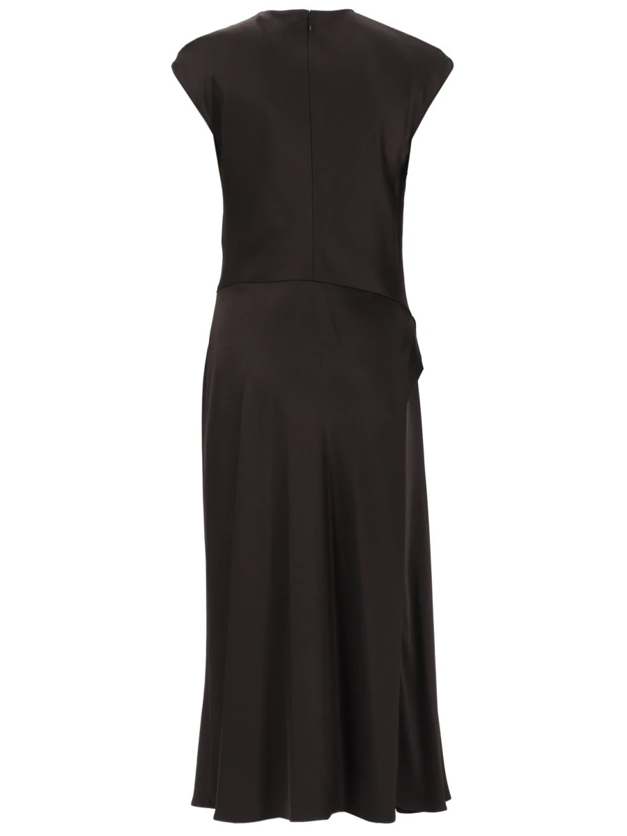 ABITO "TWIST BODICE" IN SATIN.webp