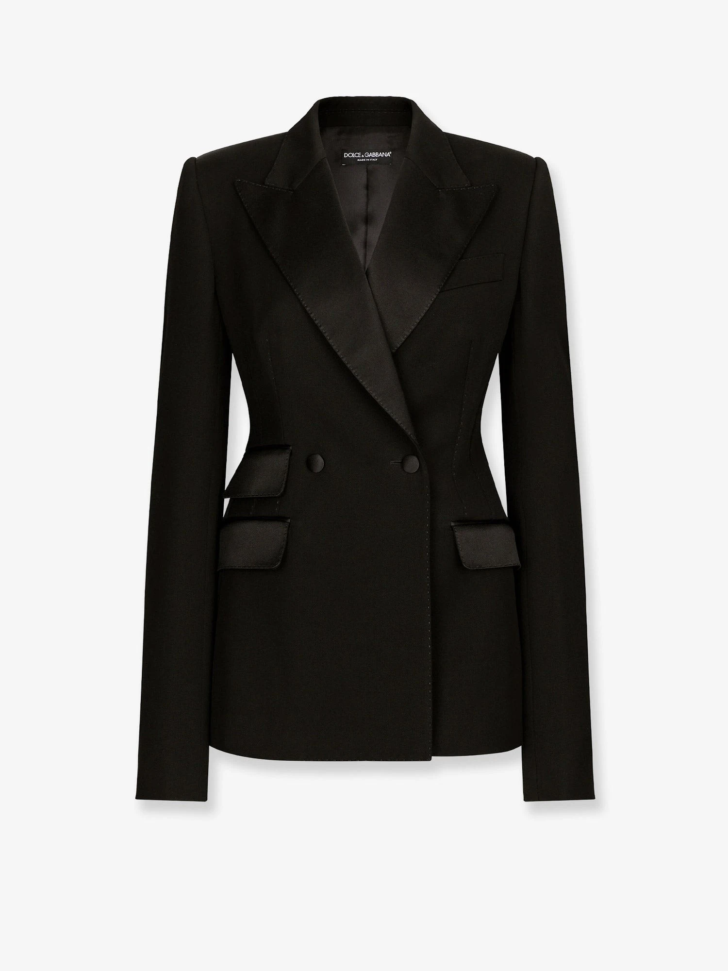 Tuxedo virgin wool and silk blazer.webp