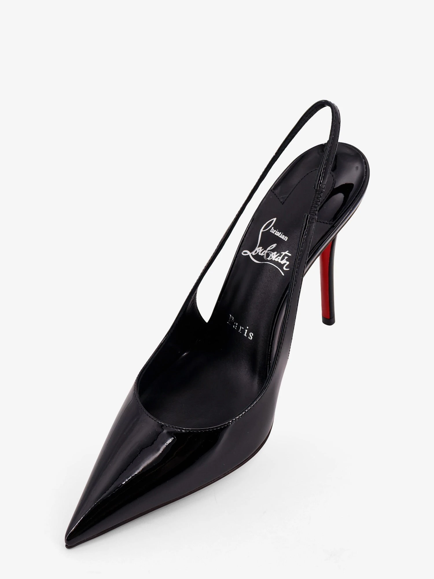 Miss Z patent leather slingback décolleté.webp