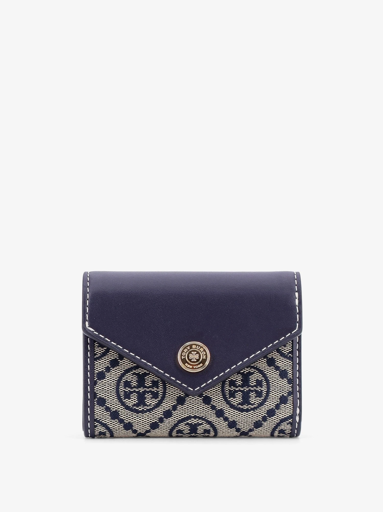 T Monogram Envelope leather and T monogram fabric wallet.webp