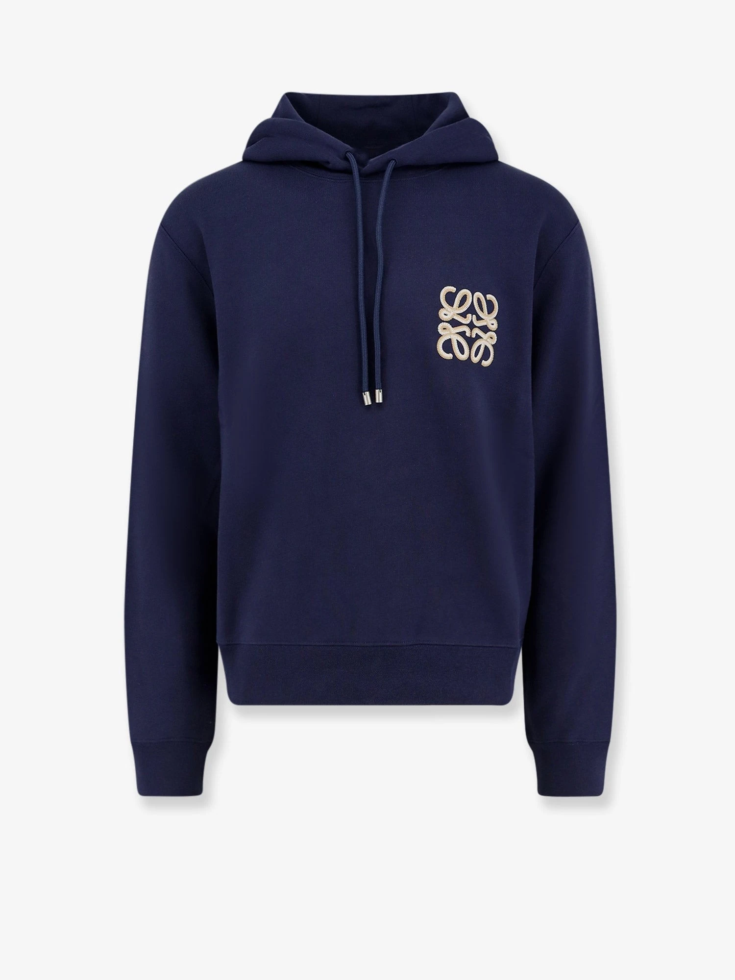Cotton sweatshirt with Anagram logo embroidery on the front.webp