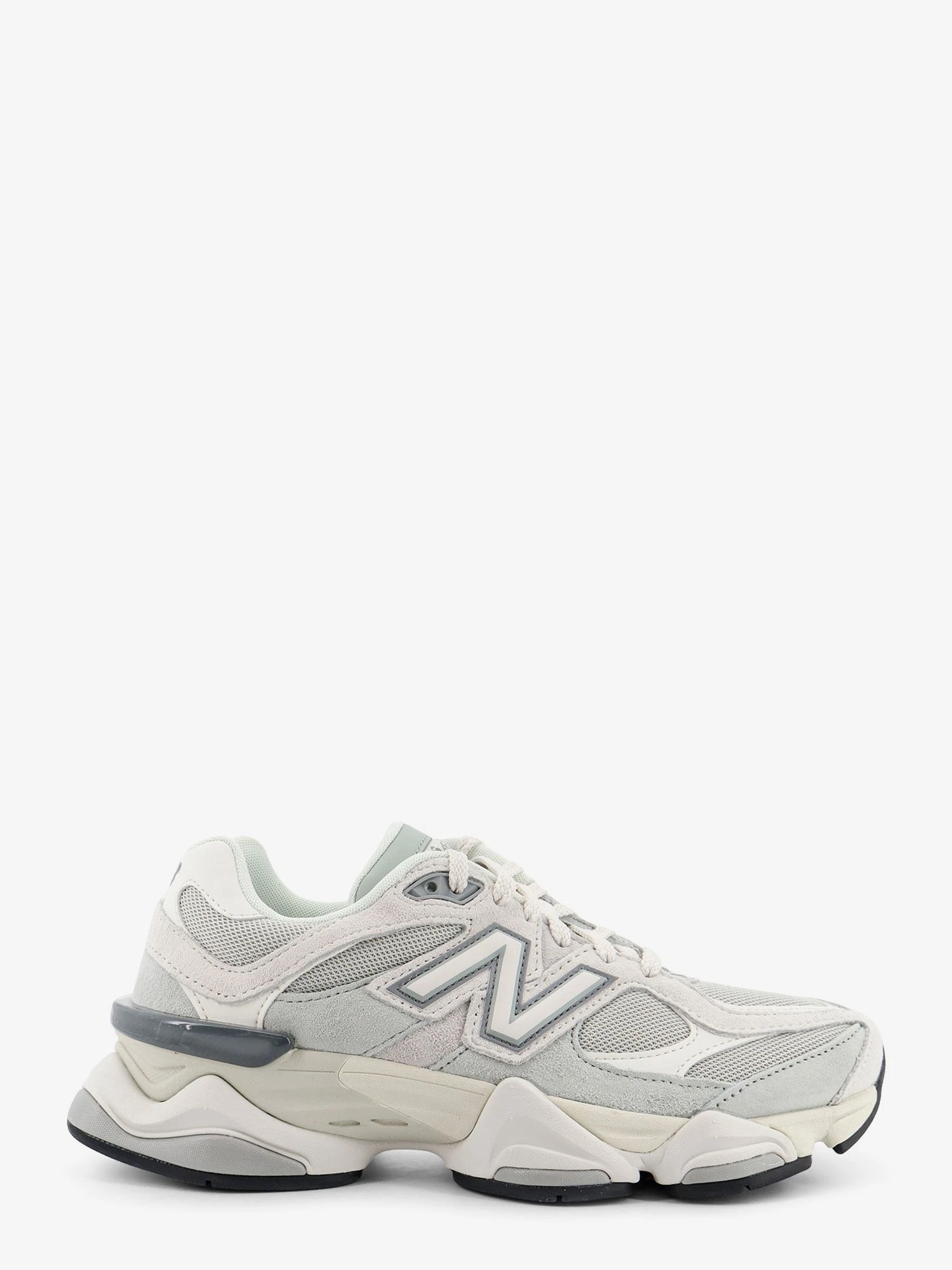 U90602 mesh and suede sneakers with embroidered logo.webp