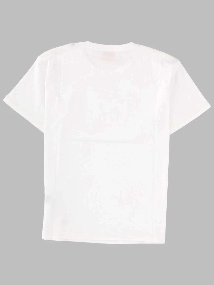 T-SHIRT IN COTONE CON STAMPA LOGO.webp