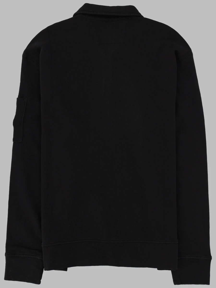 FELPA CON COLLETTO POLO E ZIP.webp