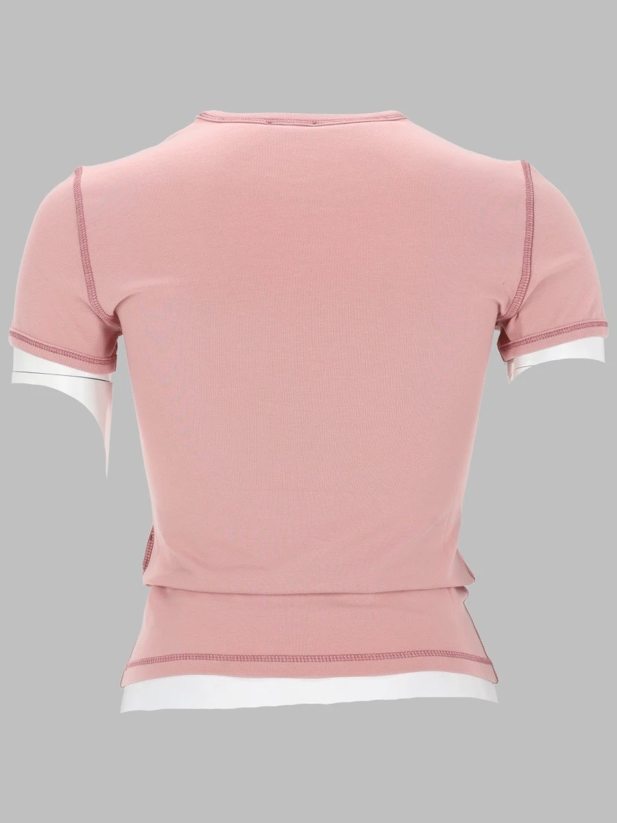 T-SHIRT CON STAMPA A CUORE E BORCHIE.webp