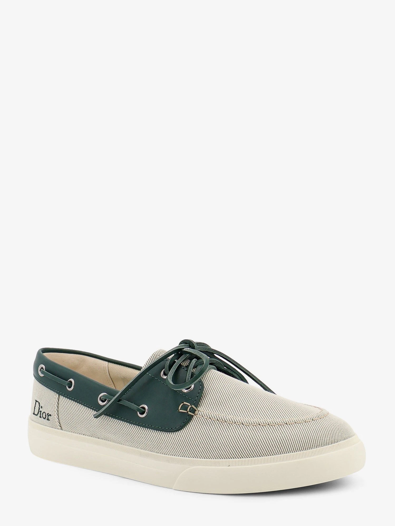 Chester Dioriviera canvas and leather loafers.webp