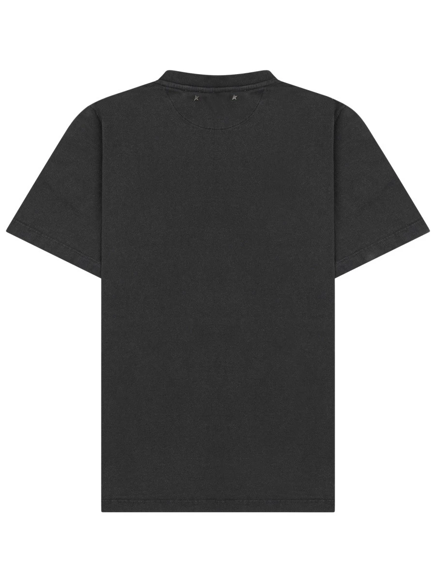 T-SHIRT IN JERSEY DISTRESSED CON LOGO.webp