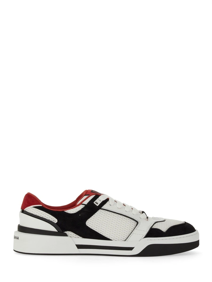 LEATHER AND MESH SNEAKER.webp