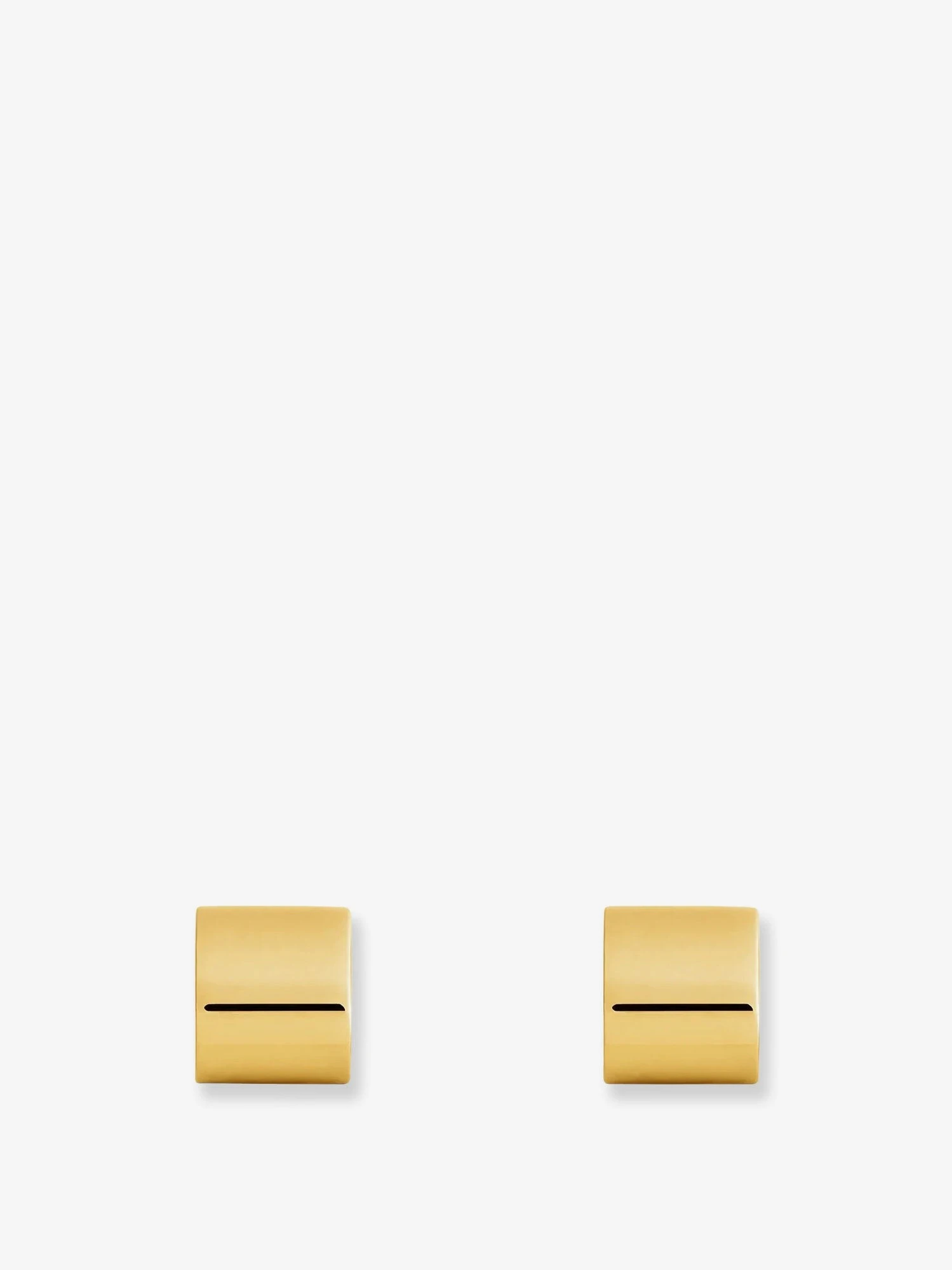 Brass Huggie Earrings.webp
