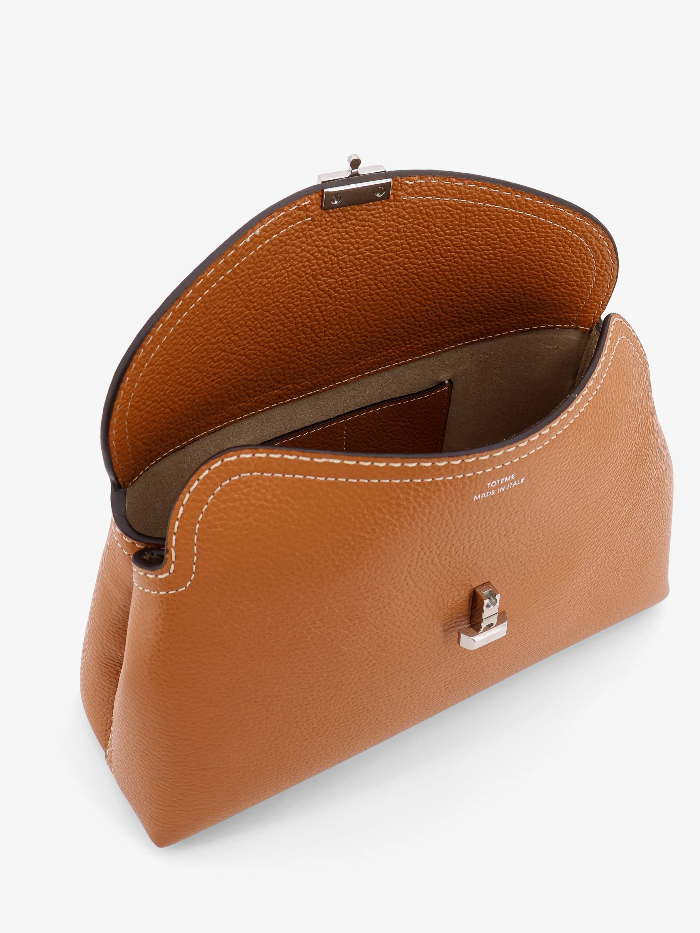 T-Lock leather clutch.webp