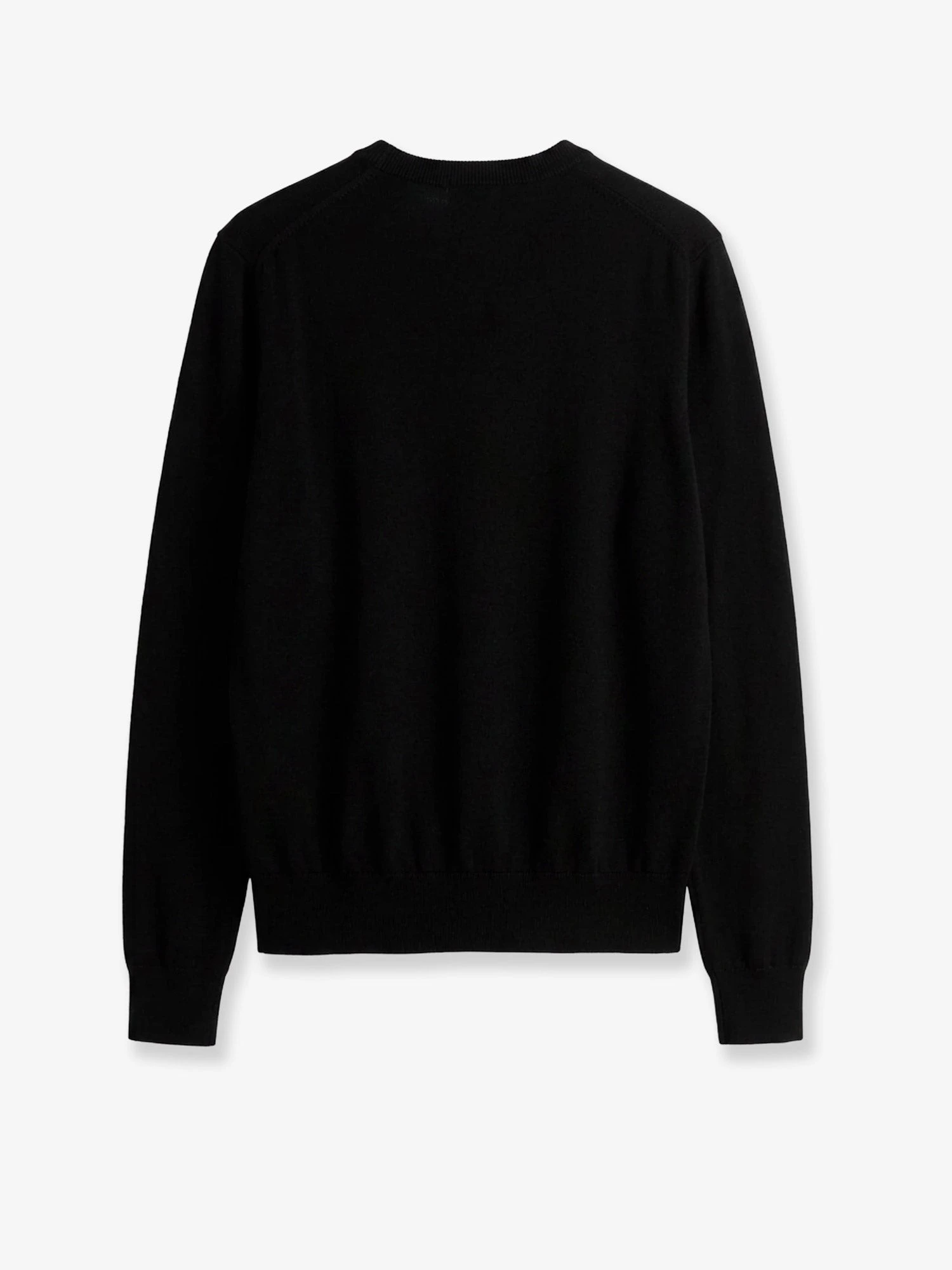 Fine Crew Knit wool and silk blend sweater.webp