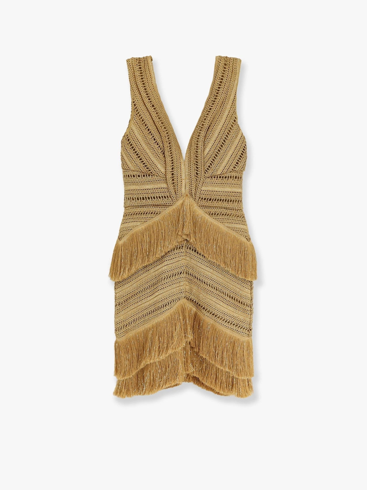 Pampas mini dress with embroidery and fringes.webp