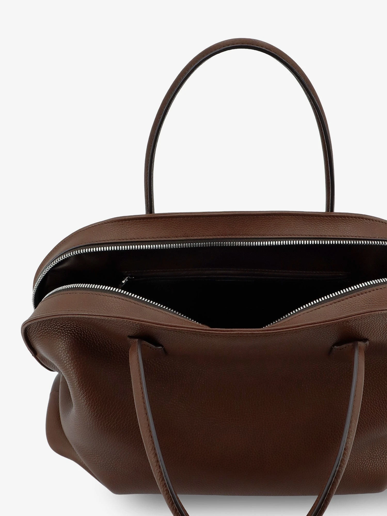 Agnes 15 hammered saddle leather handbag.webp