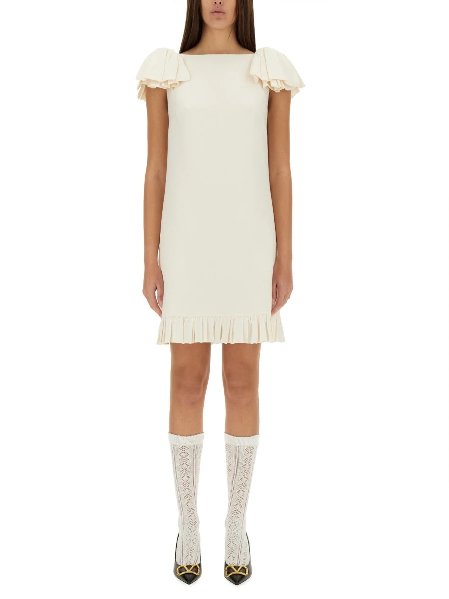 CREPE COUTURE SHORT DRESS.webp