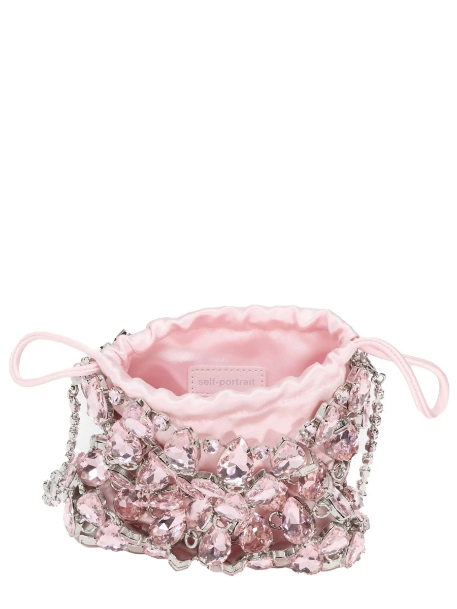 BORSA MINI IN MAGLIA METALLICA CON CRISTALLI.webp
