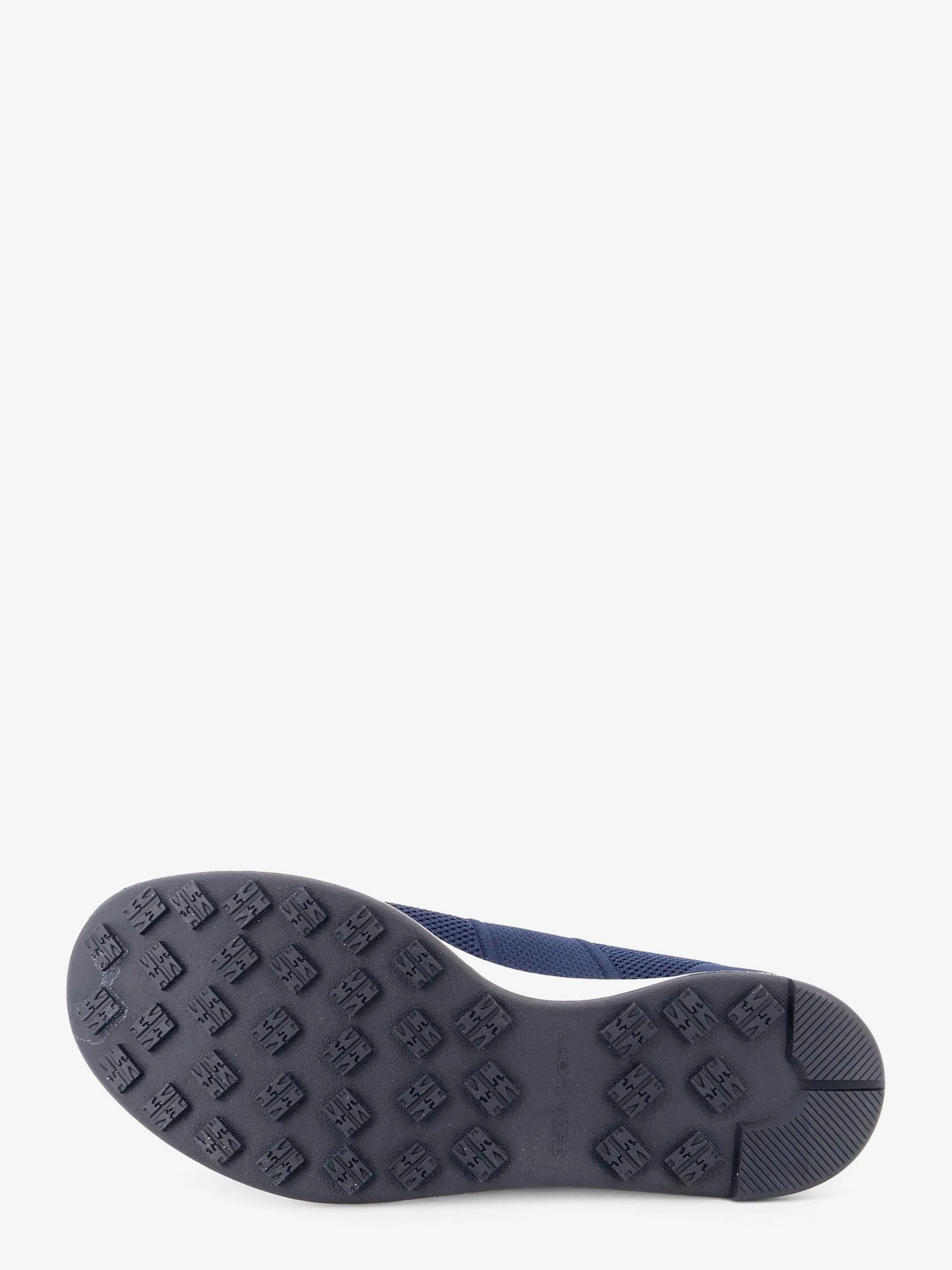 Knitted fabric sneakers with suede inserts.webp