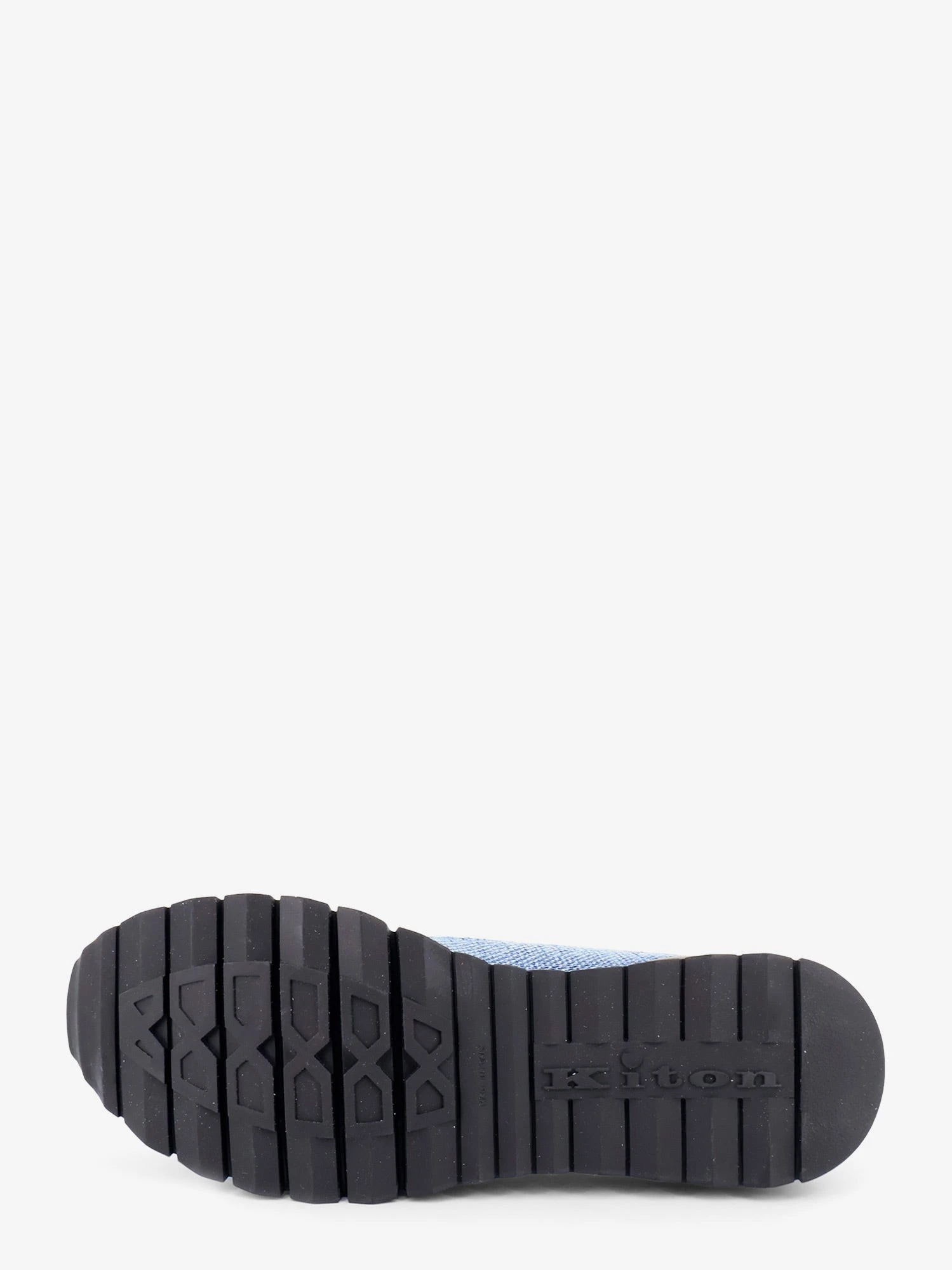 Knitted fabric sneakers with embroidered logo.webp