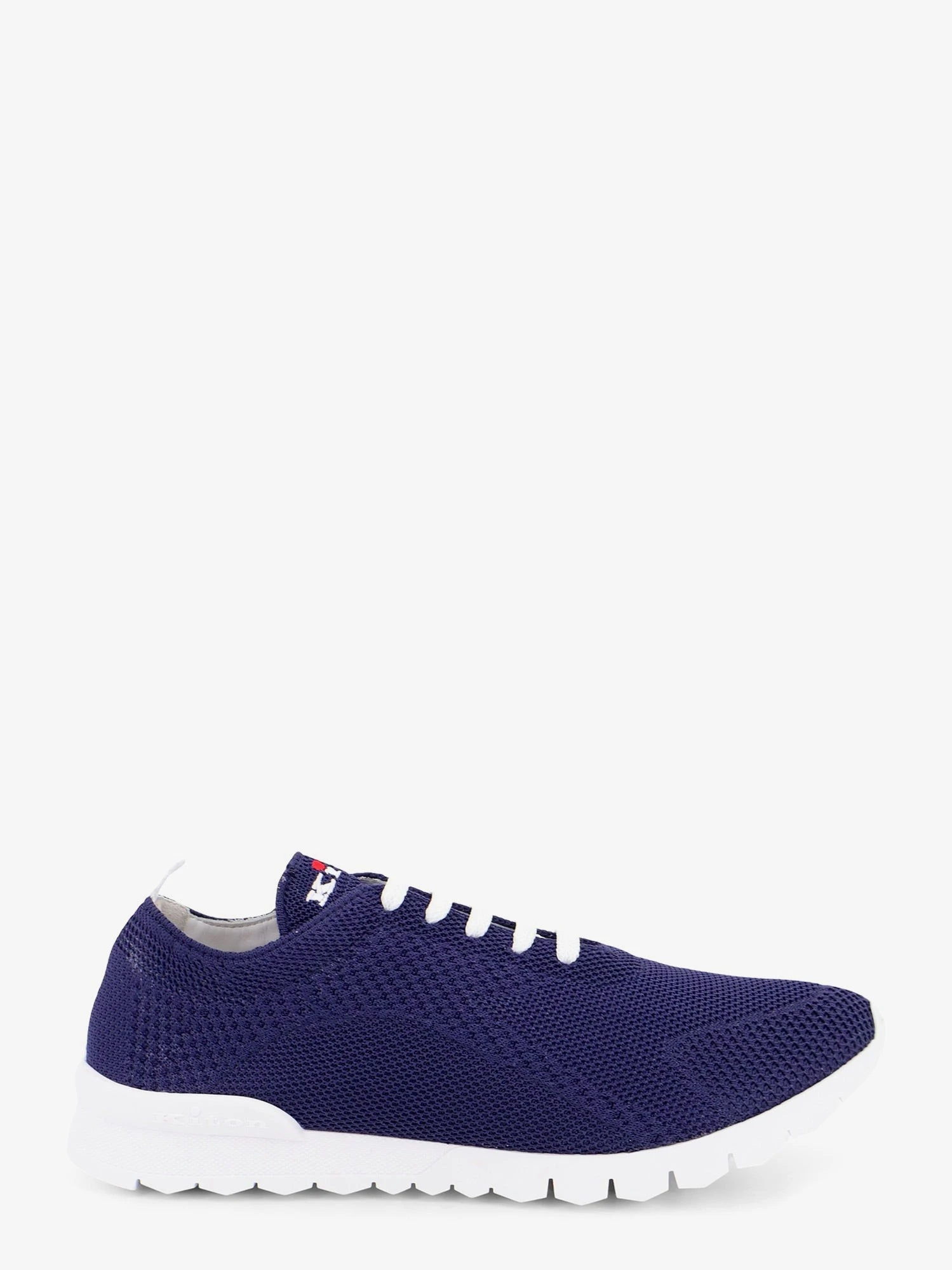 Knitted fabric sneakers with embroidered logo.webp