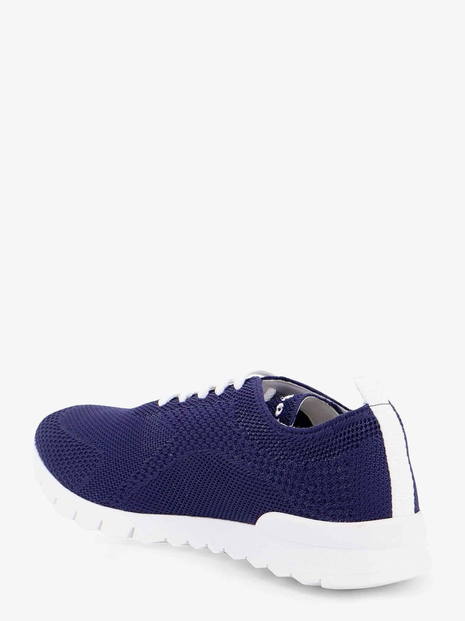 Knitted fabric sneakers with embroidered logo.webp