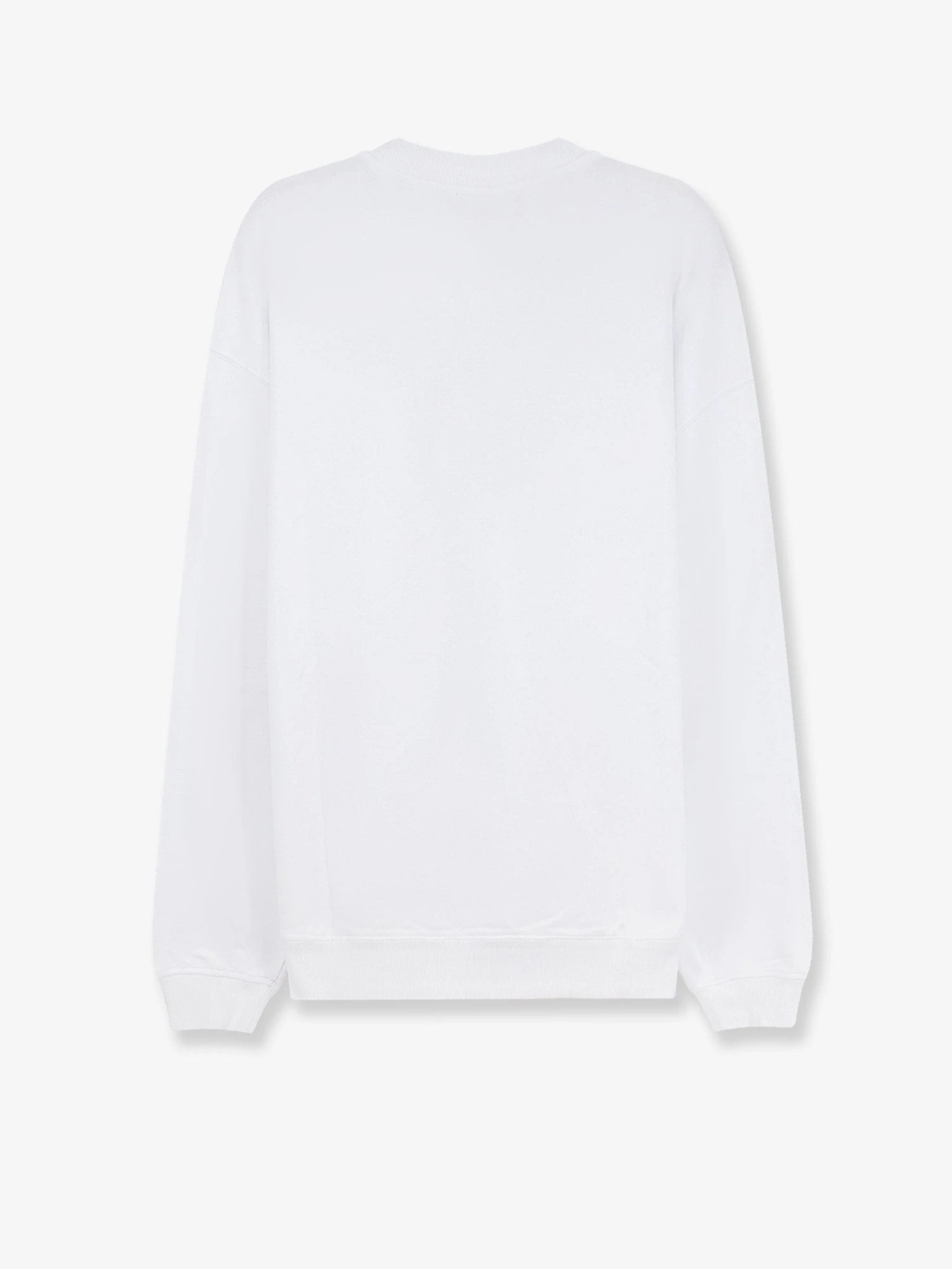 Cotton sweatshirt with logo print on the front.webp