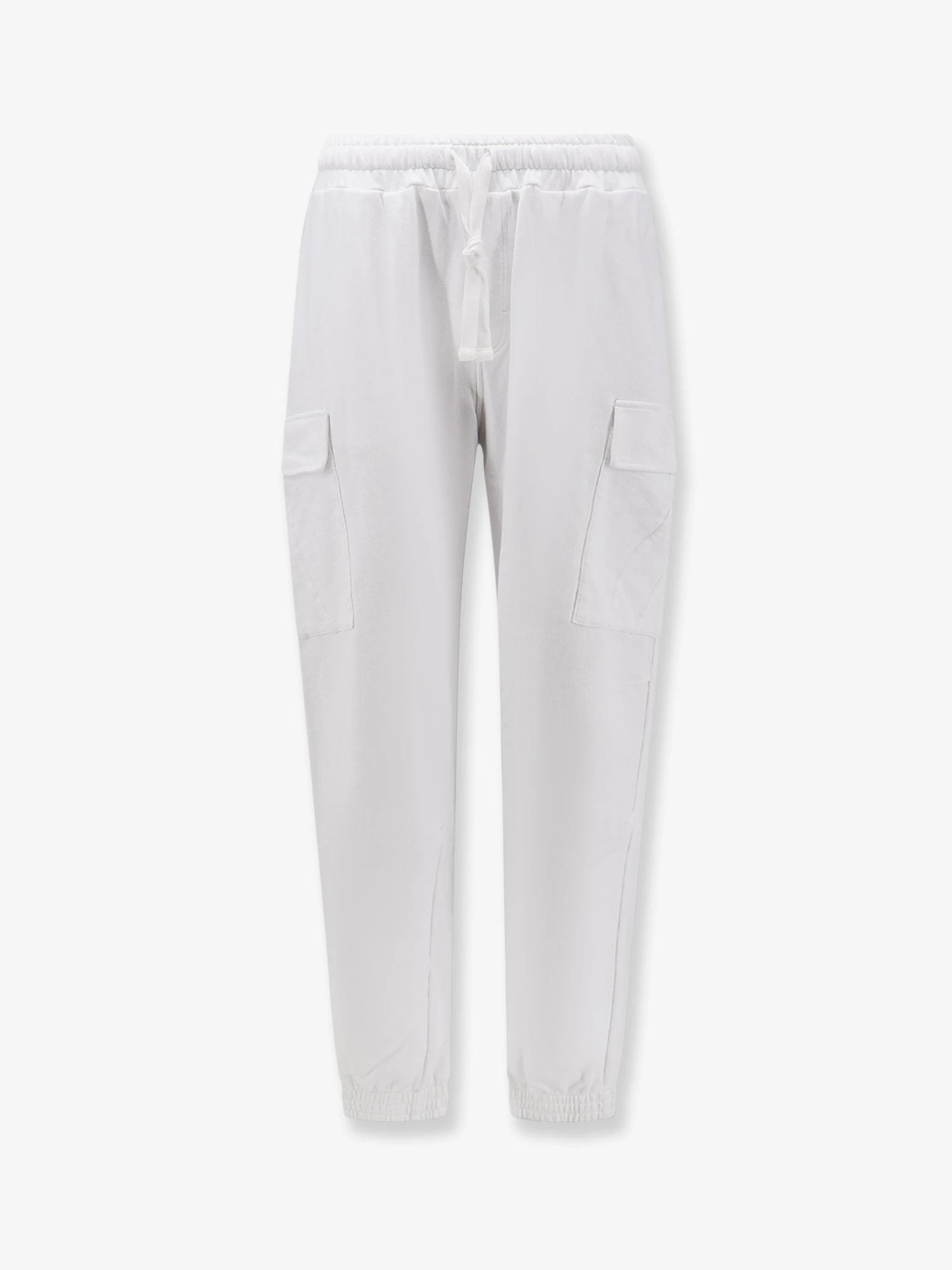 Cotton trousers with embroidered logo on the back.webp