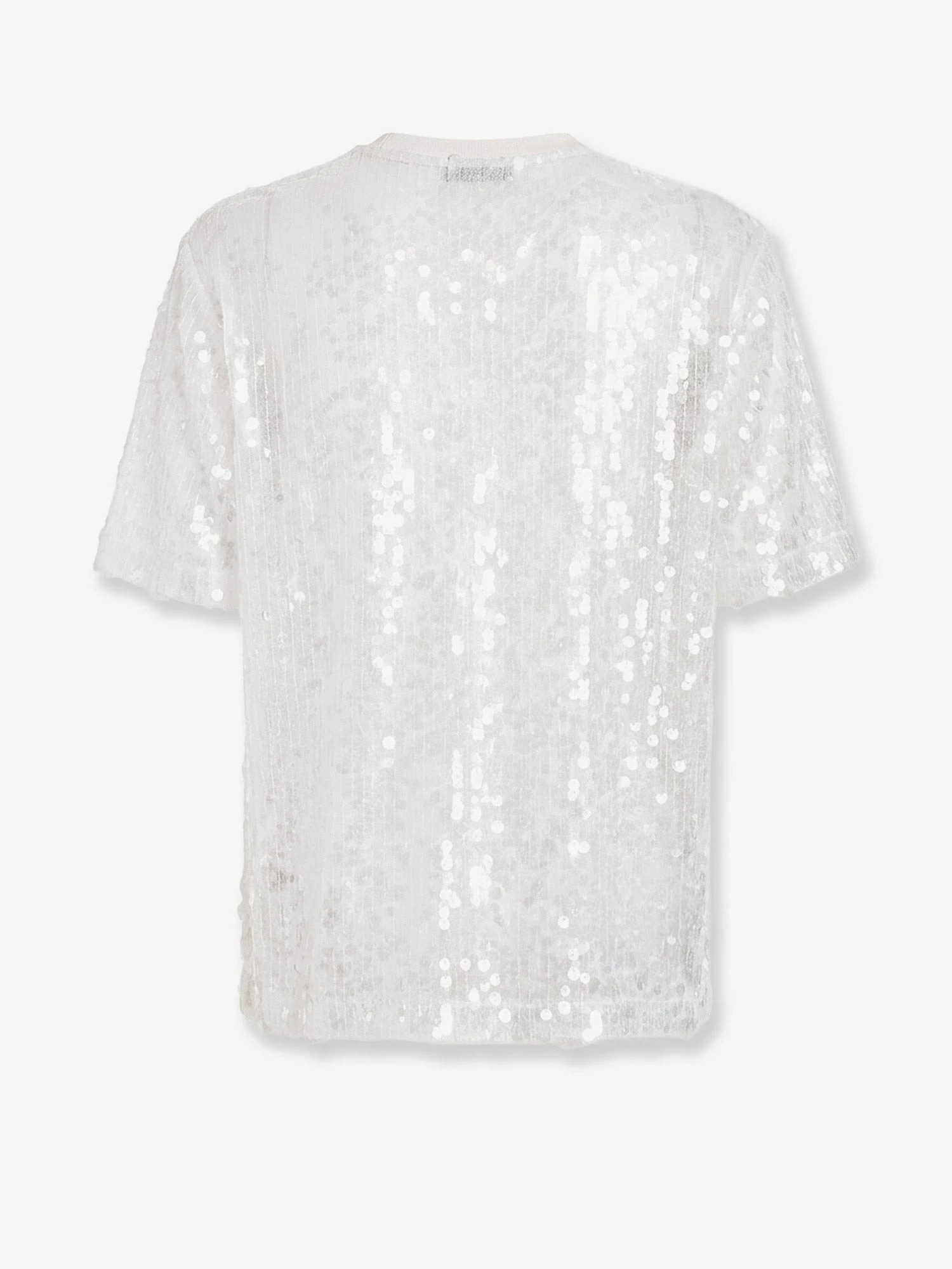 T-shirt with all-over sequin detail.webp