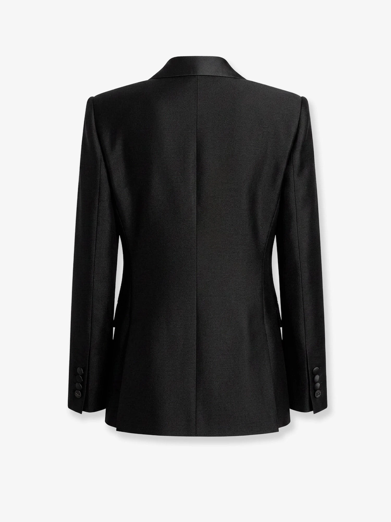 Double-breasted faille blazer.webp