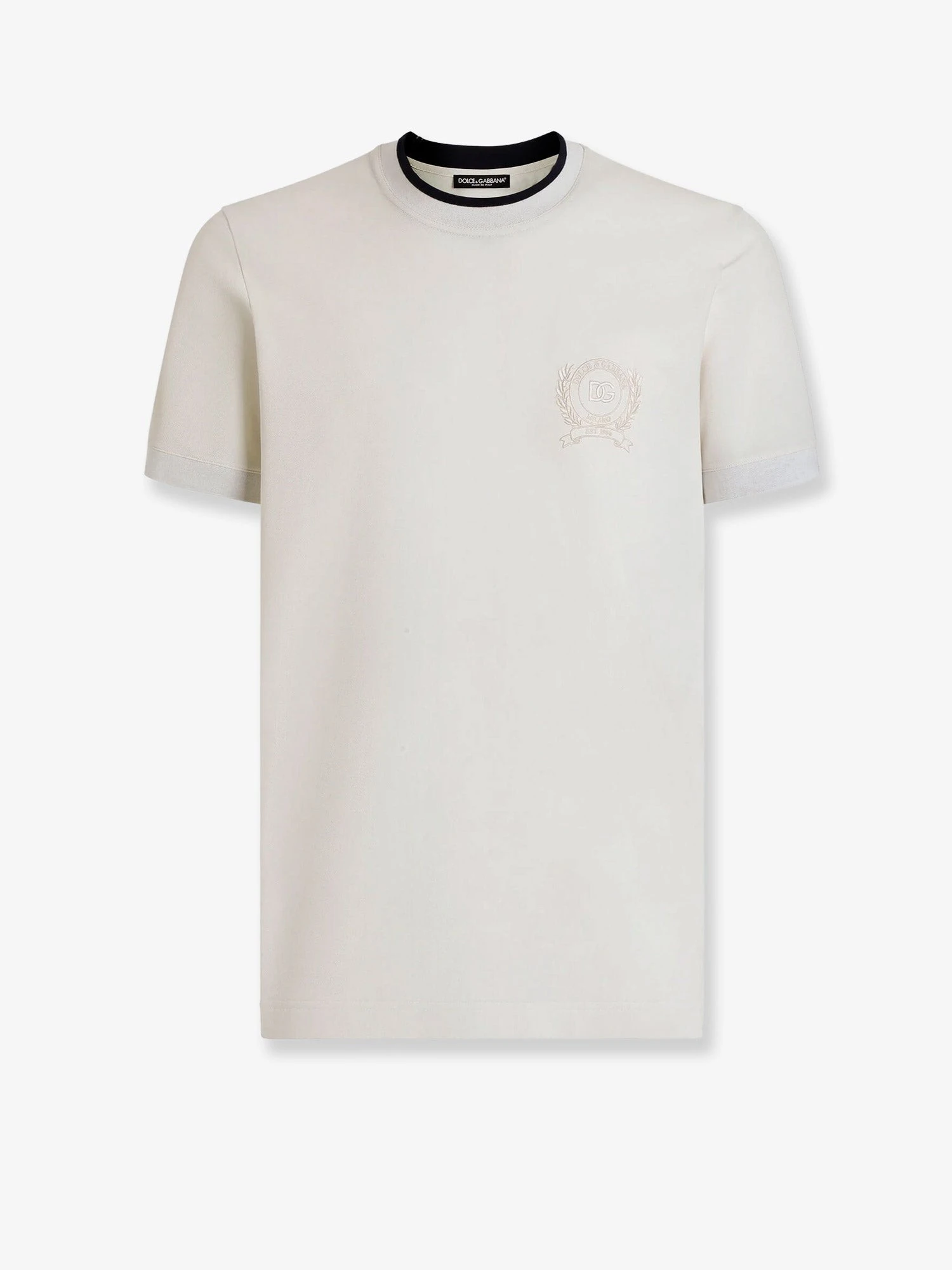 Technical fabric T-shirt with front embroidery.webp