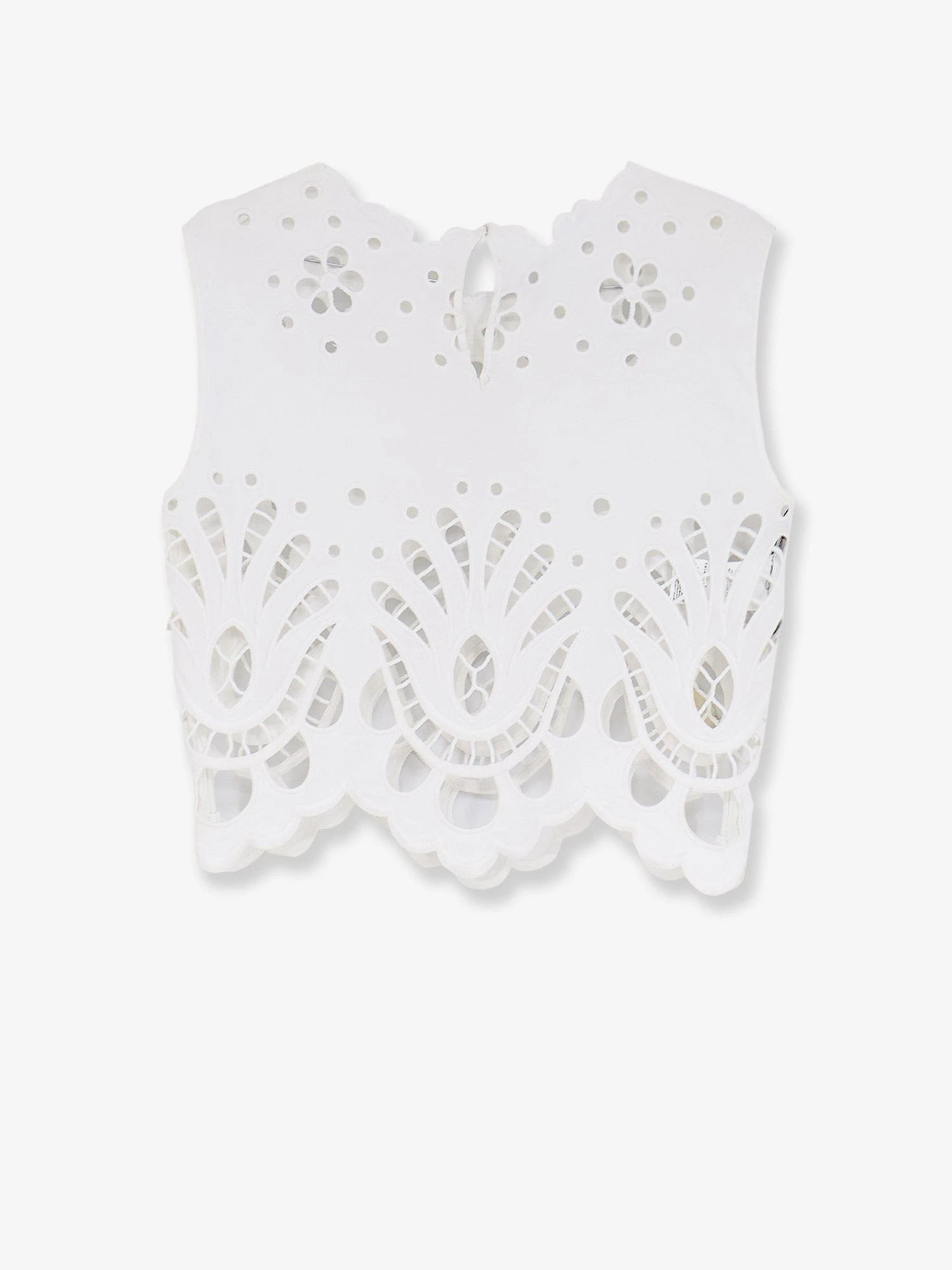 Cotton crop top with cut-out embroidery.webp