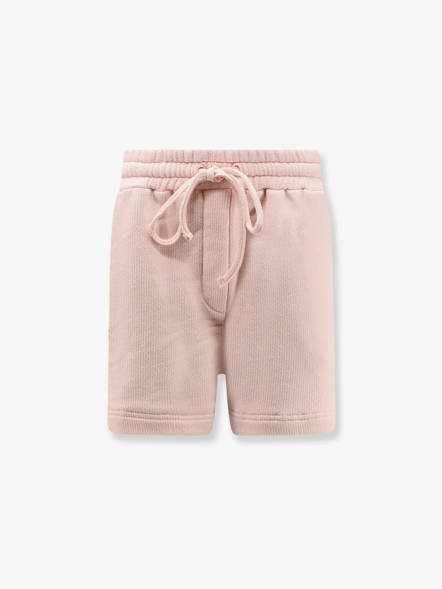 Cotton shorts with embroidered logo on the back.webp