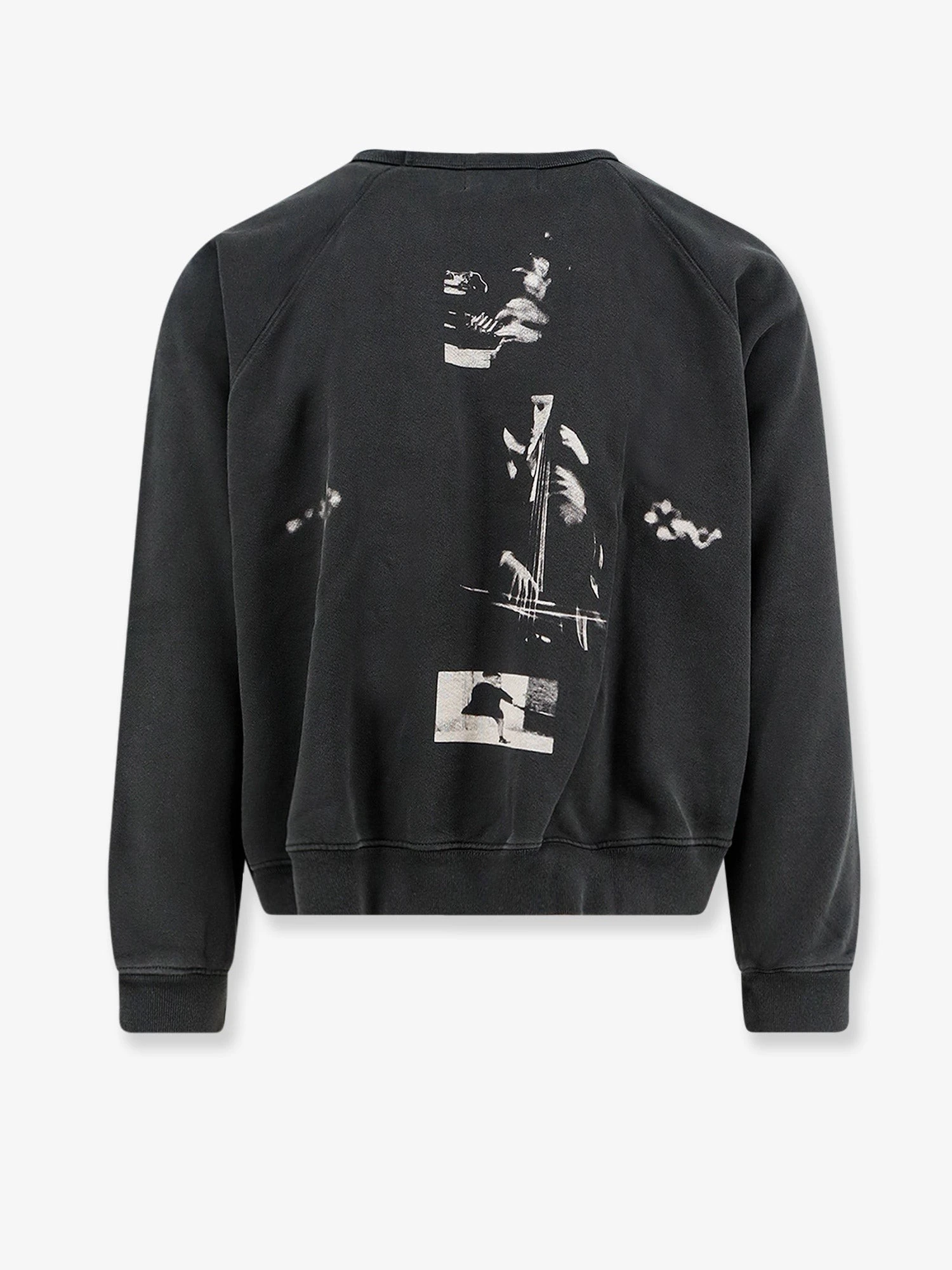 Cotton sweatshirt with L'Université de Zurich print.webp